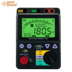 希玛 高压兆欧表500V/1000V/2500V/5000V、USB传输、极化指数、吸收比 AR3126