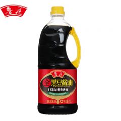 鲁花 黑豆酱香老抽酱油 榨取原汁 炒菜家用 厨房调料 调味品 黑豆老抽1L