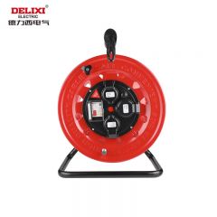 德力西电气 钢壳空电缆盘 220V 10A*2/16A 防水带漏保 DHADLPPCB