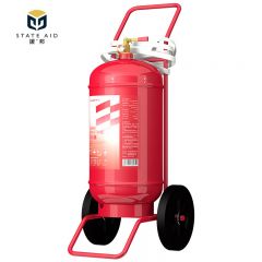 援邦 干粉灭火器20KG推车式仓库工厂3C认证消防器材新国标MFTZ/ABC20
