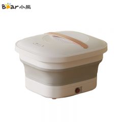 小熊（Bear） ZYP-F05Y1 折叠泡脚桶足浴盆加热按摩 洗脚盆加热家用全自动