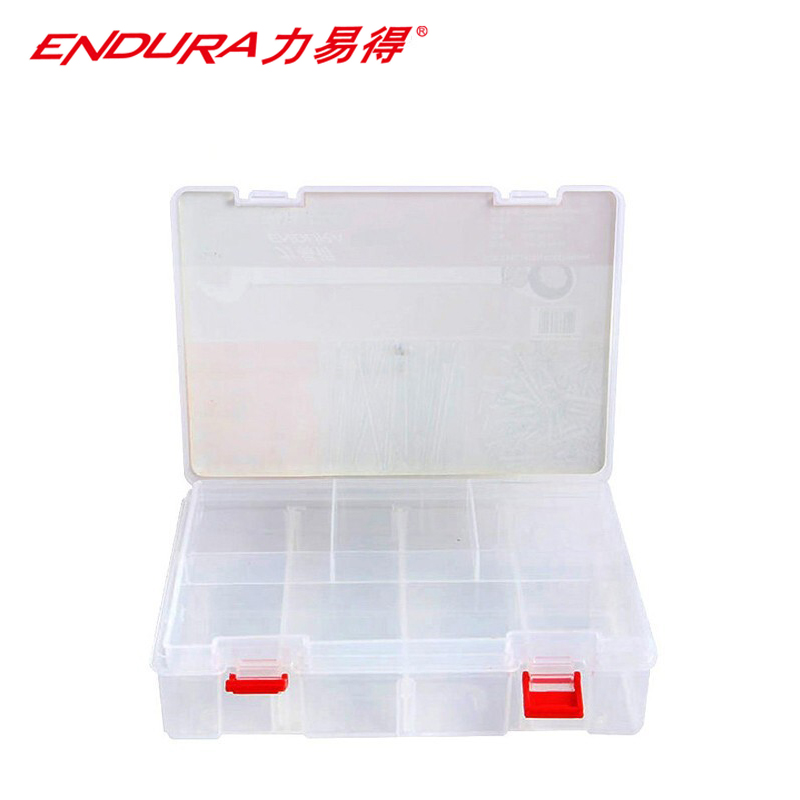力易得（ENDURA） 塑料零件盒   300*200*62mm E8415