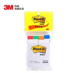 3M 便利贴 报事贴/便条纸/记事贴/便签纸/便签本 办公用品 学习用品文具 550R 文件指示标签纸