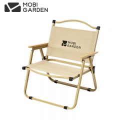 牧高笛（MOBIGARDEN） 折叠椅户外露营克米特椅便携露营椅沙滩椅NX22665037细沙黄
