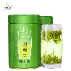 一杯香 明前妙空3000 125g*2罐 开园龙井茶 明前春茶散装
