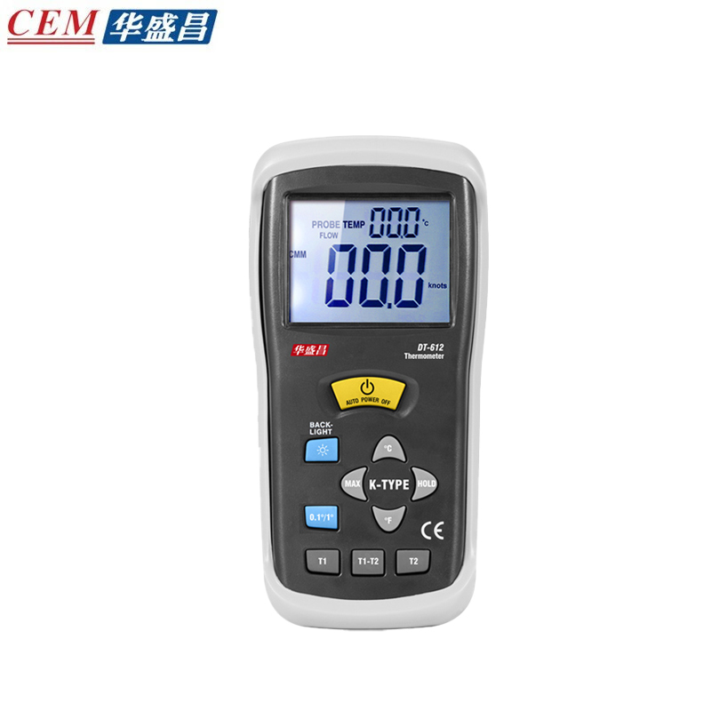 华盛昌（CEM） DT-61高精度便携式热电偶测温仪