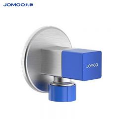 九牧（JOMOO）74098-732/5C-1 角阀 三角阀黄铜加厚燃气热水器八字阀厨卫配件止水阀 单只装-单冷止回阀
