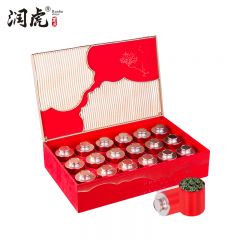 润虎 一茶一心清香铁观音小金罐礼盒225g(18罐)