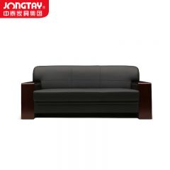 中泰（jongtay） J-U0S005AHE-3牛皮三人位办公沙发商务接待沙发 2000W×820D×820H