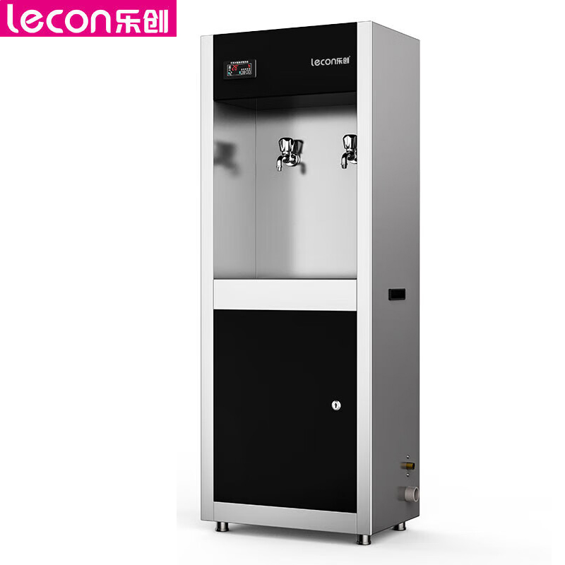 乐创 (lecon) LC-J-WY2H商用直饮机18L不锈钢开水器五级过滤饮水机 一开一温