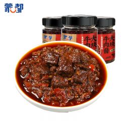 蒙都 香辣牛肉酱180g*3瓶 拌饭酱