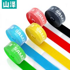 山泽（SAMZHE） MST-11 自由裁剪电脑扎线带/捆/绑/理/束线带背靠背魔术贴整理带子母扣理线器20*1000mm五色套装