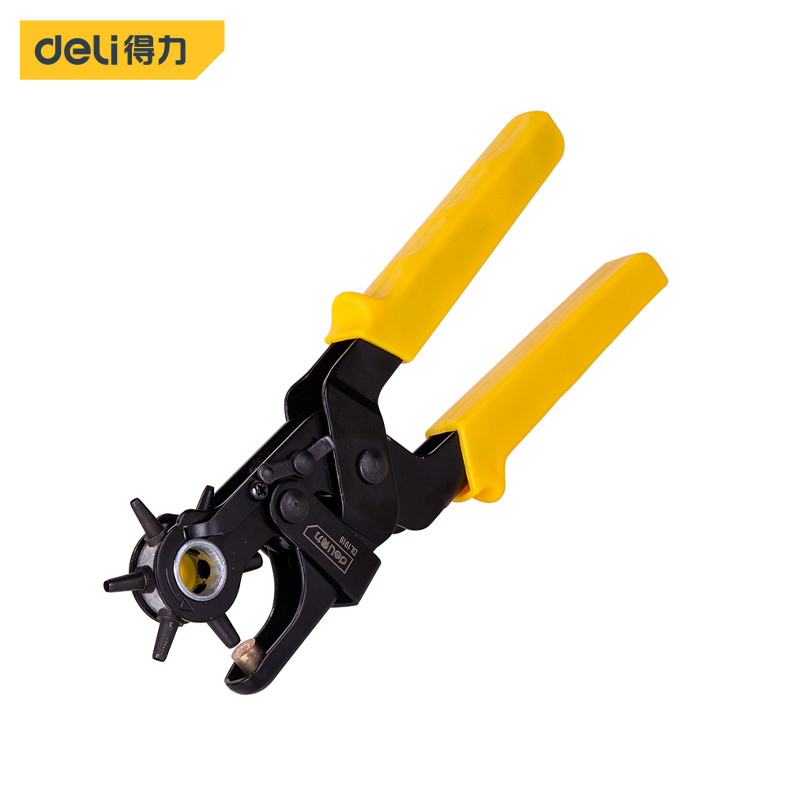得力（deli） DL1919重型省力皮带打孔器 打孔钳腰带皮具9英寸