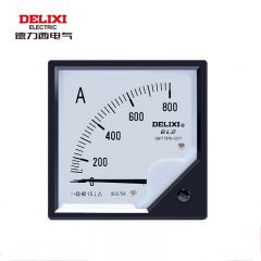 德力西电气 模拟指示电测量仪表 指针式电流表电压表 6L2-800/5