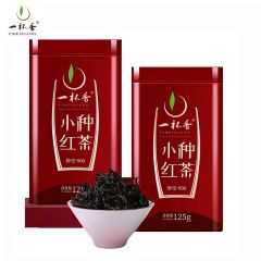 一杯香 散装野茶送礼品袋茶叶自己喝新茶 茶叶 红茶武夷山 小种正山红茶罐装250g