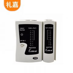 礼嘉（LIJIA） LJ-068 多功能网络+电话测试仪 RJ45+RJ11电脑测线器网线电话线电缆测试工具含9V电池1个