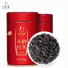 一杯香 小种红茶 睿无1200 散茶125g*2罐 红茶武夷山小种正山