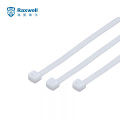 瑞氪维尔（Raxwell） 尼龙扎带 自锁式扎带4*370 白色 250根/包 RECT0040