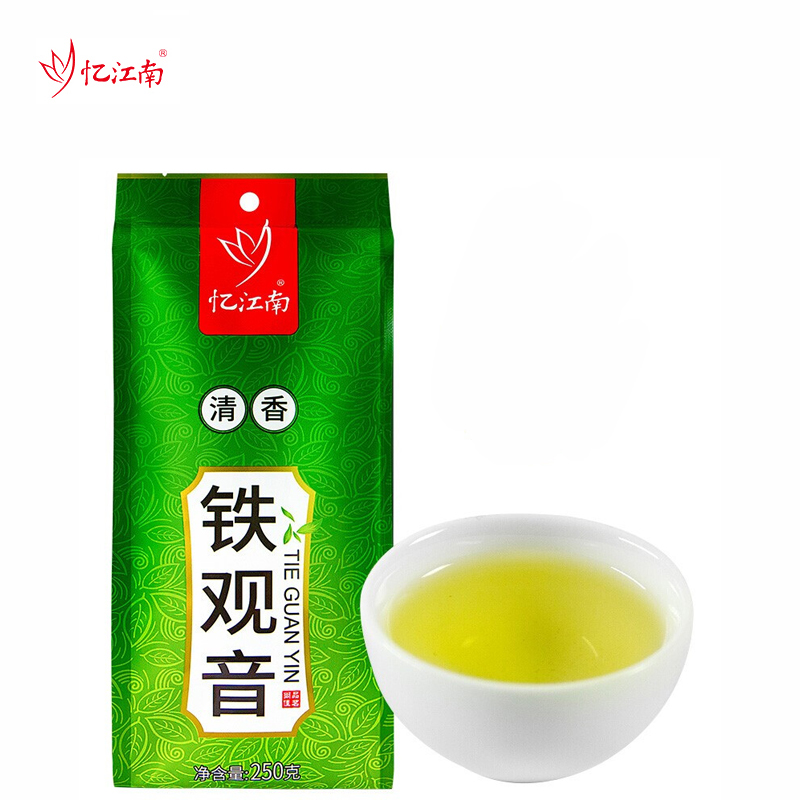忆江南 铁观音茶叶二级 清香型口粮茶 袋装250g自饮送礼