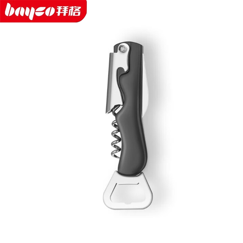 拜格（BAYCO） BD3249 开瓶器家用啤酒红酒起瓶器葡萄酒开盖多功海马刀开酒器 多功能开瓶器
