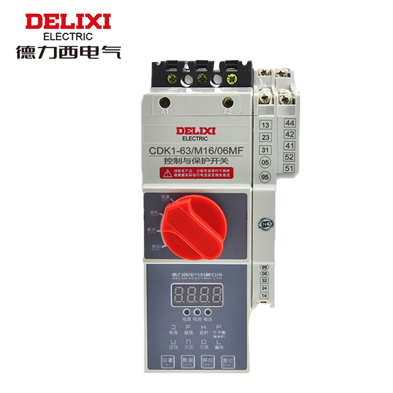 德力西电气 CDK1-125 100A 220V 3开3闭 控制与保护开关 CDK1125M10006M