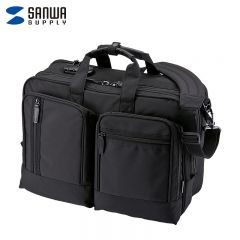 山业（SANWA）3way多功能电脑包 大容量 200-BAG065 黑色 15.6英寸