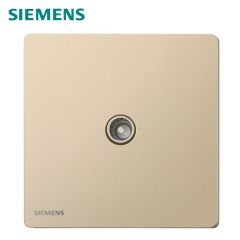 西门子（SIEMENS） 5UH31313NC03 荟绎一位电视插座墙壁插座日曜金