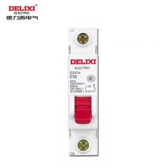 德力西电气（DELIXI ELECTRIC） 空气开关 小型断路器 DZ47s C型 1P 10A ；DZ47SN1C10 个