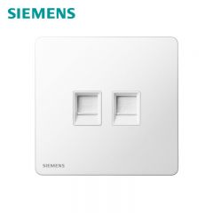 西门子（SIEMENS） 5UH25733NC01 电脑CAT6电话插座 六类 86型墙壁开关插座面板 睿宸系列 象牙白