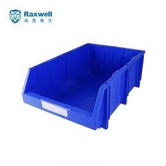 瑞氪维尔（Raxwell）  组立背挂零件盒斜口塑料物料盒 外尺寸规格：600×400×220mm 蓝色 RHSS3016