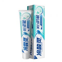 冷酸灵  美白抗敏小苏打牙膏180g*1支