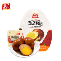 双汇 香卤鸡蛋30g*4 休闲食品卤味盐焗蛋零食小吃开袋即食120g 卤味鸡蛋