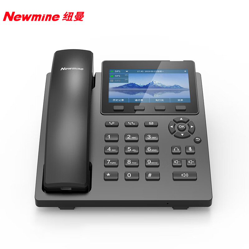 纽曼（Newmine）  HL2008TSD-9083（R） 网络IP录音电话机座机 商务座机 同步通讯录支持国产系统