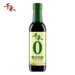 千禾 醋 糯米香醋 凉拌饺子蘸料 不使用添加剂 酿造食醋500mL