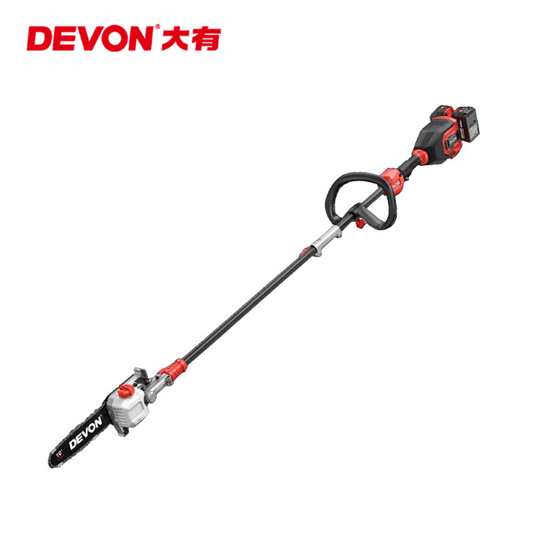 大有（Devon）电动高枝锯家用锂电池电锯高空修剪树枝伸缩园林果树剪刀4558 裸机头（不含电池充电器）