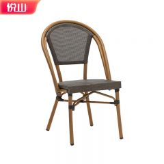 悦山 星巴克无扶手椅户外休闲椅室外咖啡厅餐椅450*570*820