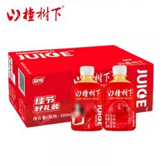 冠芳 山楂树下 山楂汁果汁饮料混合型350ml*12瓶 家庭聚会聚餐健康饮品年货过年送礼送长辈 经典款 整箱