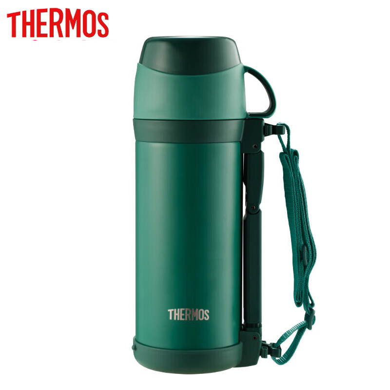 膳魔师（THERMOS） FFW-1000 AGR保温壶家用1L大容量不锈钢家用热水瓶户外旅行暖水壶