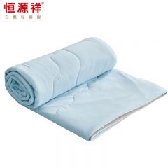 恒源祥 HYX426BZ海盐啵啵抗菌凉感针织夏凉被亲肤透气薄被子160*210cm