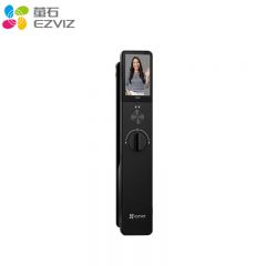 萤石（EZVIZ）Y3000FVX智能锁 静谧黑 3D人脸识别无需指纹 智能双摄双画面可视