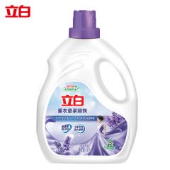 立白（Liby） 衣物柔顺剂3L瓶装护衣护型防静电香味持久手洗机洗可用