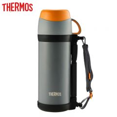 膳魔师（THERMOS） FFW-1000 GY保温壶家用1L大容量不锈钢家用热水瓶户外旅行暖水壶
