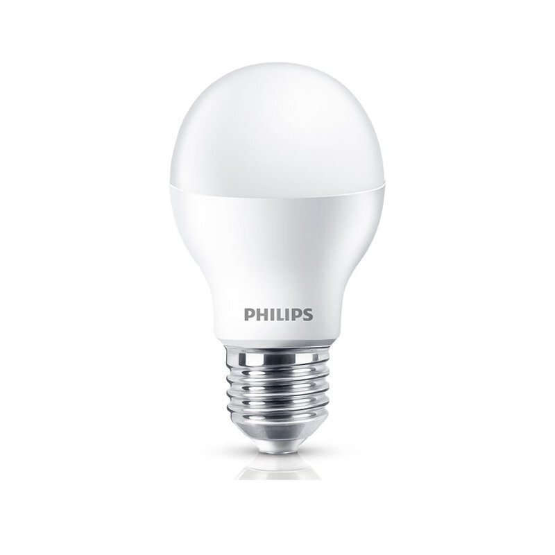 飞利浦（PHILIPS） LED灯泡节能灯泡球泡灯大螺口E27 经济型灯泡9W 6500K 白光