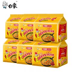 白象 大辣娇五连包115g*5*6咸蛋黄韩式火鸡面超辣速食泡面方便面袋装食懒人夜宵食品