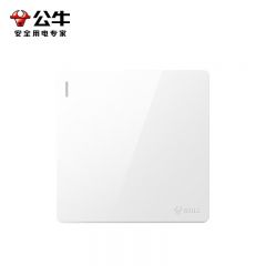 公牛(BULL) G59K111 明装大板开关插座 一开单控开关