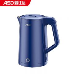 爱仕达（ASD） 电热水壶AW-S18G372家用1.8升304不锈钢外塑内钢电水壶双层保温防烫系列蓝色AW-S18G372