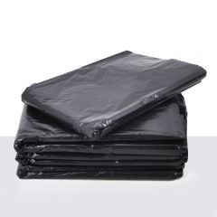 兰诗（LAUTEE）平口50*60*垃圾袋50只/包 黑色塑料袋 LJD-3102
