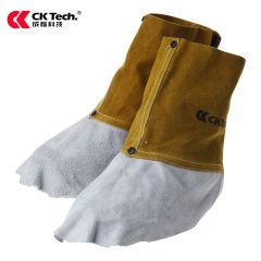 成楷科技（CK-Tech）CKB-9300DF 电焊鞋套 防护脚套 烧焊护腿牛皮电焊脚盖
