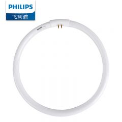 飞利浦（PHILIPS）T5三基色环形荧光灯管 TL5C四针环形灯管32W白光（6500K）管径16mm外径245mm