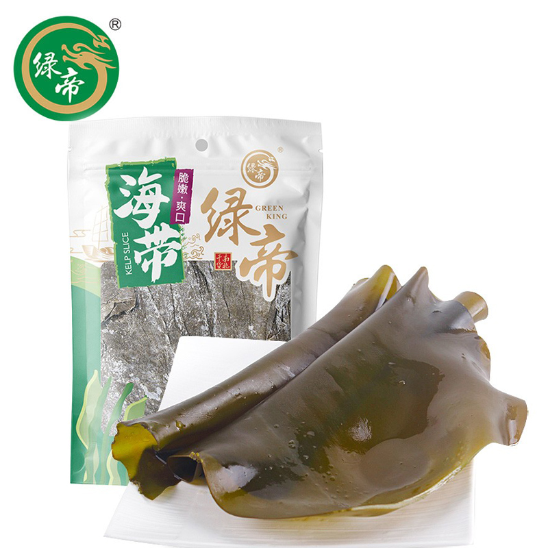 绿帝 海产干货 福建凉拌蔬菜煲汤火锅福建海带干 海带168g 1袋